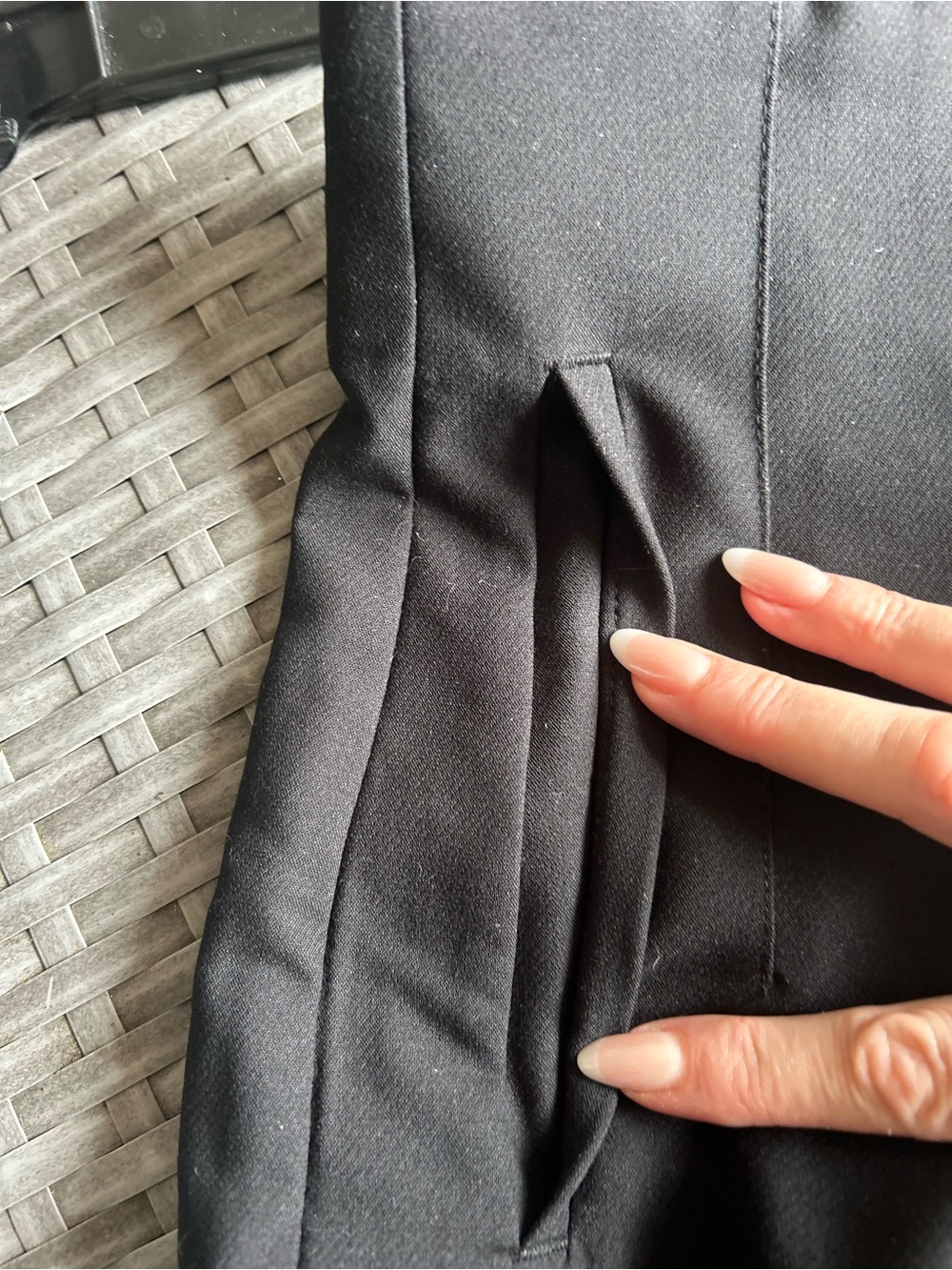 Zara Black Womens Dress Pants- Size XS - Picture 6 of 6
